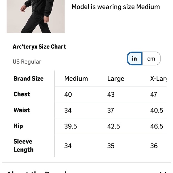 Arc'teryx Men’s Lightweight Jacket Windbreaker - Picture 2 of 12